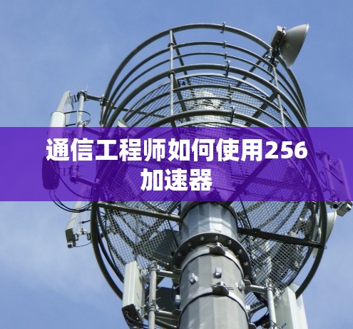 通信工程师如何使用256加速器